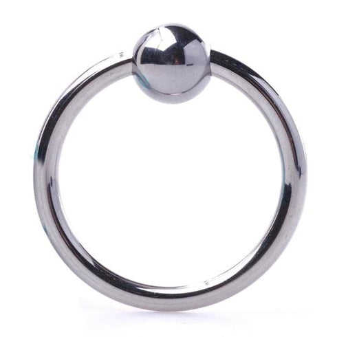 Steel Glans Ring With Ball